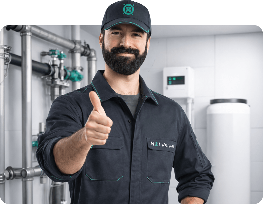 NOI Valve Technician ready to help